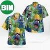 The Muppet Mr Snuffleupagus Pineapple Summer Hawaiian Shirt