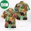 The Muppet Oscar The Grouch Pineapple Tropical Summer Hawaiian Shirt