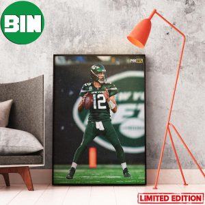 The NY Jets Have Traded For QB Aaron Rodgers New York Jets NFL Home Decor Poster-Canvas