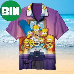 The Simpsons Family Summer Hawaiian Shirt