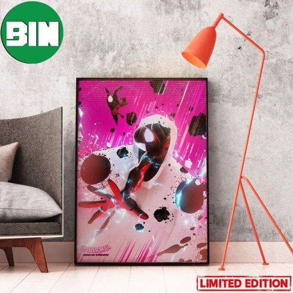 The Spot vs Miles Morales Spiderman Across The Spiderverse Marvel Studios Home Decor Poster-Canvas