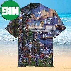 The Stanley Park Vancouver Summer Hawaiian Shirt