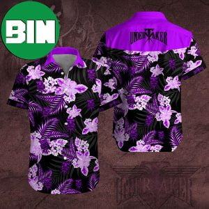 The Undertaker WWE Champions Floral Summer Hawaiian Shirt