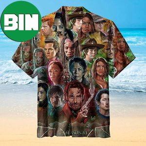 The Walking Dead Season VI Summer Hawaiian Shirt