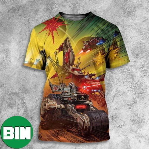 The War Party Star Wars Visions The Rogue Warrior Star Wars Celebrations 2023 All Over Print Shirt