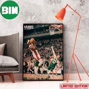 This Is So Beautiful Miami Heat Defeat Milwaukee Bucks In NBA Playoffs Jimmy Butler Invisible High Five Home Decor Poster-Canvas
