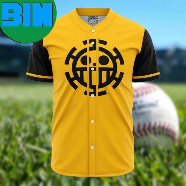 Trafalgar Law One Piece Anime Baseball Jersey