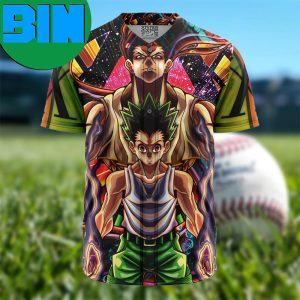 Trippy Gon Freecss Hunter X Hunter Anime Baseball Jersey