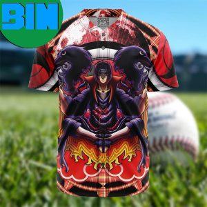Trippy Meditating Itachi Akatsuki Naruto Anime Baseball Jersey