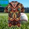 Trippy Naruto Baryon Mode Boruto Anime Baseball Jersey