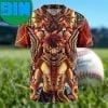 Trippy Natsu Dragneel x Igneel Fairy Tail Anime Baseball Jersey