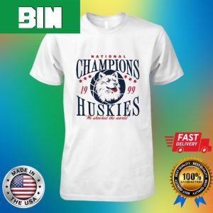 UCONN Huskies 1999 Championship T-Shirt
