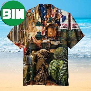 US Army Summer Hawaiian Shirt
