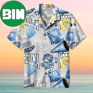 University Of North Carolina With Mascots Summer Hawaiian Shirt