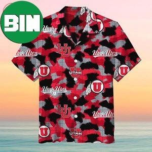 University Of Utah Fat Quarter Summer Hawaiian Shirt