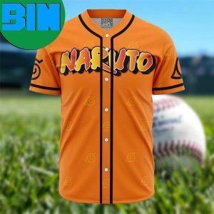 Uzumaki Naruto Anime Baseball Jersey