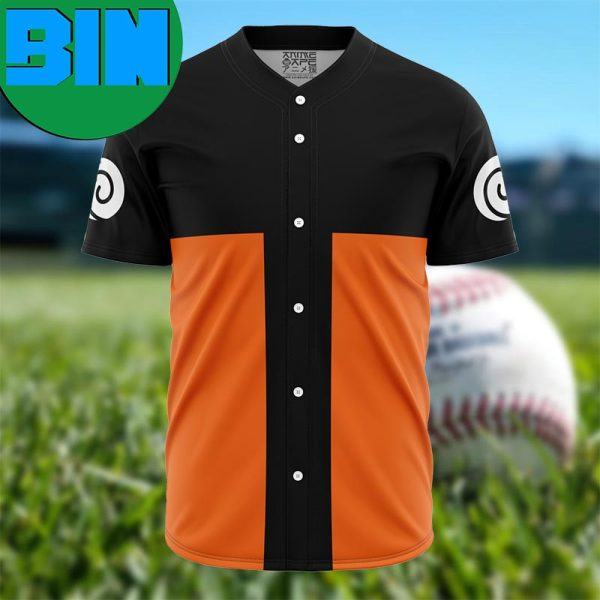 Uzumaki Shipuuden V2 Naruto Anime Baseball Jersey