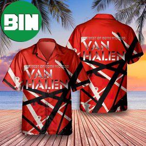 Van Halen Band The Best Of Both Worlds Summer Hawaiian Shirt