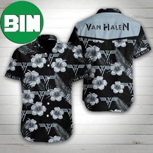 Van Halen Floral Summer Hawaiian Shirt