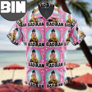 Vegeta Badman Dragon Ball Z Anime Hawaiian Shirt