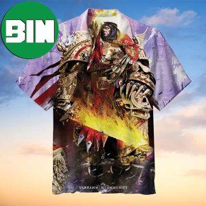 Warhammer 40K Emperor Of Mankind Summer Hawaiian Shirt