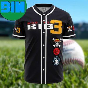 Who The Big 3 V1 Anime Baseball Jersey
