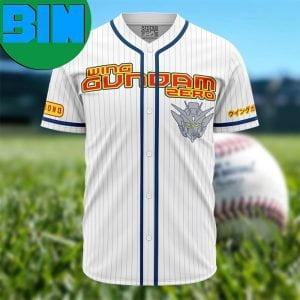 Wing Zero Gundam Anime Baseball Jersey