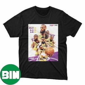 Year 20 For King LeBron James NBA Los Angeles Lakers Became NBA All Time Leading Scorer Fan Gifts T-Shirt
