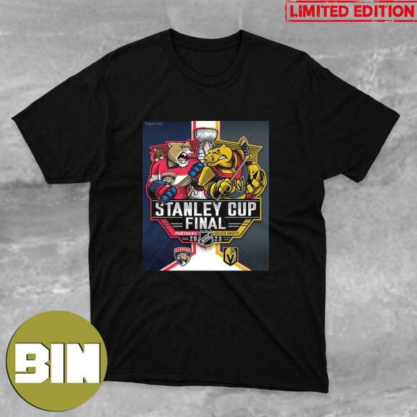 2023 Stanley Cup Final Florida Panthers vs Golden Knight NHL Playoffs Time To Hunt T-Shirt