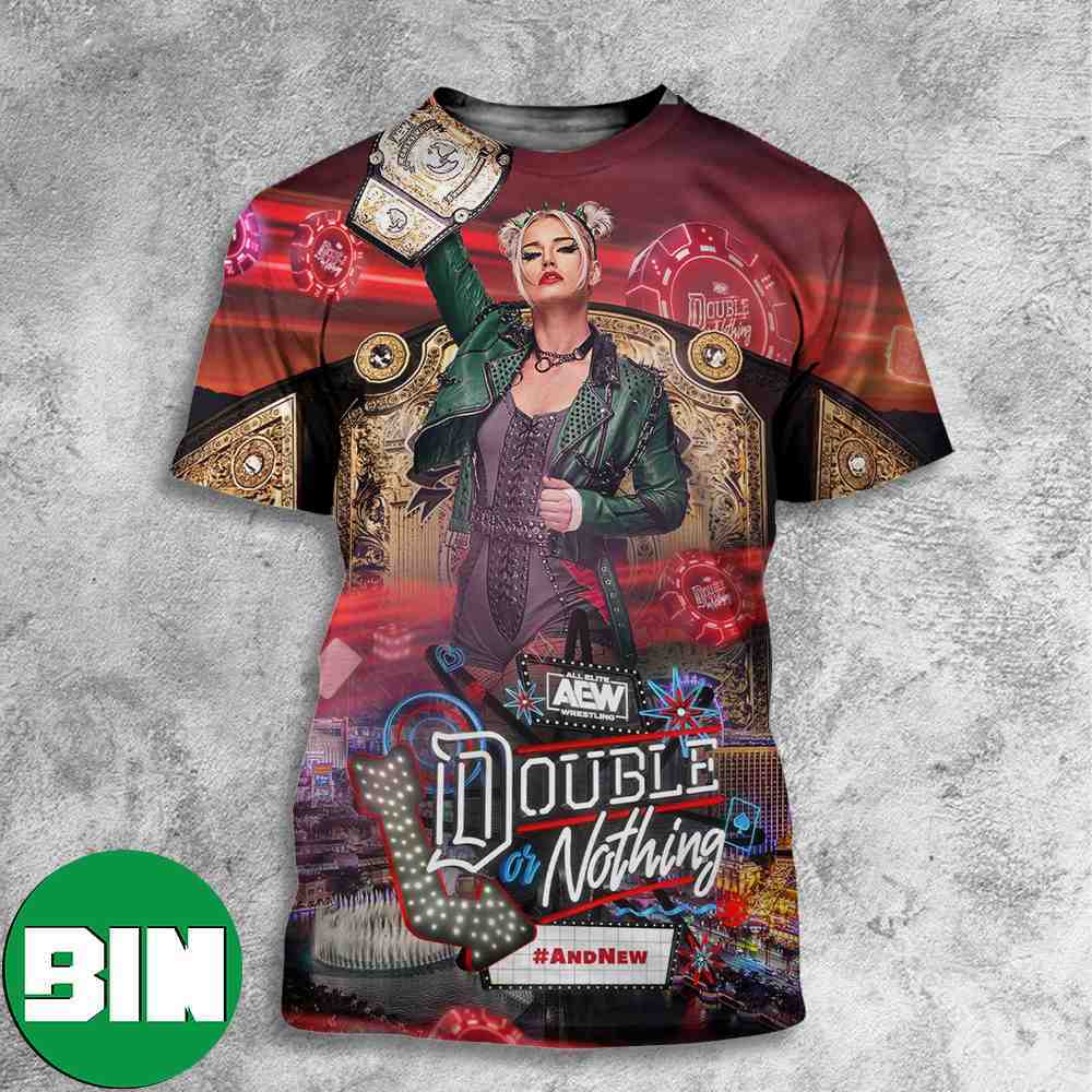 AEW Women World Champion Toni Storm Has Reclaimed The Title At AEW Double Or Nothing All Over Print T-Shirt