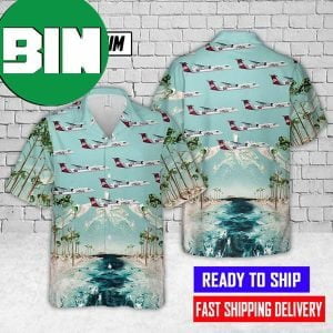 Alaska Airlines Q400 UM Hawaiian Shirt