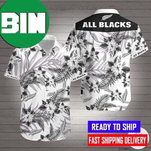 All Blacks Hawaiian Shirt