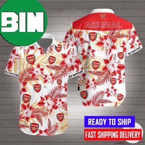 Arsenal F.C Hawaiian Shirt