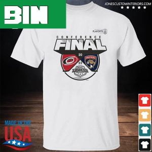 Awesome Carolina Hurricanes vs Florida Panthers 2023 Stanley Cup Playoffs Eastern Conference Final Matchup Fashion T-Shirt