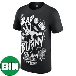 Bad Bunny Splash San Juan Street Fight WWE Backlash Fan Gifts T-Shirt