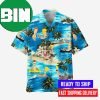 Beach Shirt Motorhead Black Skull Hawaiian Shirt