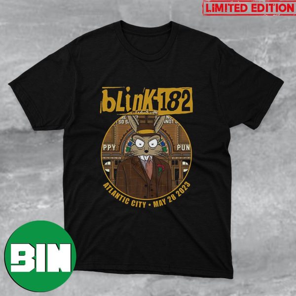 Blink-182 Atlantic City May 28 2023 Event Fan Gifts T-Shirt