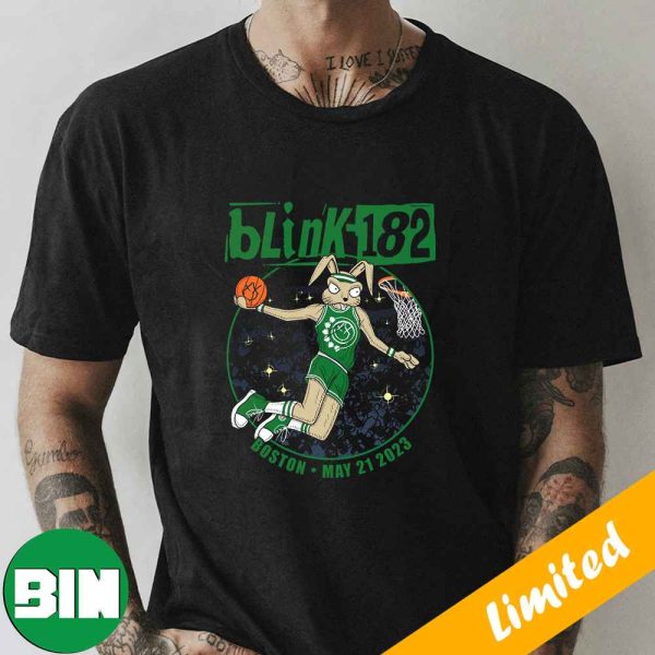 Blink-182 Boston May 21 2023 Fan Gifts T-Shirt
