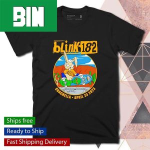 Blink-182 Coachella April 23-2023 Fan Gifts T-Shirt
