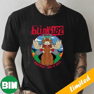 Blink-182 Montreal May 12 2023 Fan Gifts T-Shirt