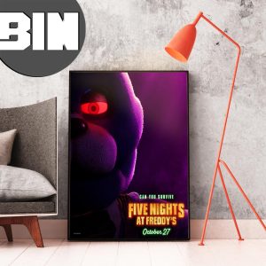 Bonnie Five Night Freddy Poster Canvas