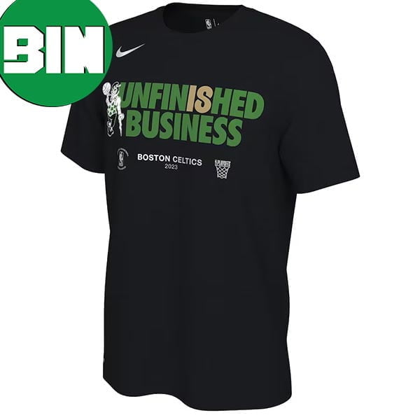 Boston Celtics Nike 2023 NBA Playoffs Mantra Fan Gifts T-Shirt