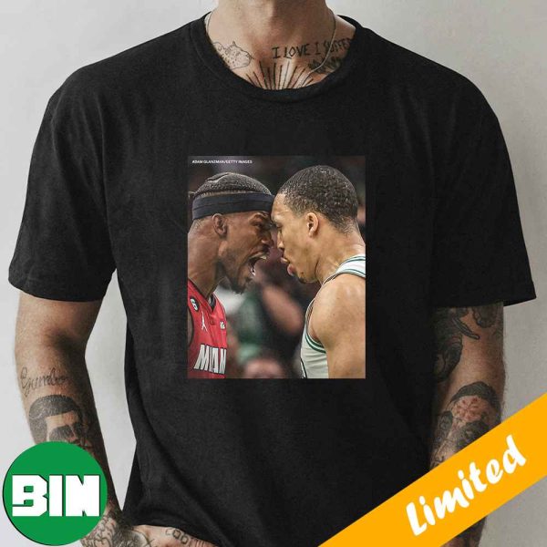 Boston Celtics vs Miami Heat Grant Williams Poked The Wrong Bear And Jimmy Butler Ate Him Alive Fan Gifts T-Shirt