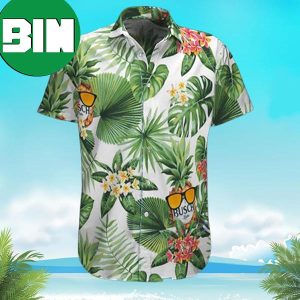 Busch Light Pineapple Flower Summer 2023 Hawaiian Shirt