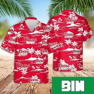 Coors Light Hawaiian Shirt Red Summer 2023 Hawaiian Shirt