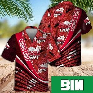 Coors Light Hawaiian Shirt Tropical Summer 2023 Hawaiian Shirt
