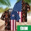 Hawaiian Shirt Stickfigures Playing Golf On Black Background Summer 2023 Hawaiian Shirt