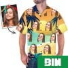 Custom Face Hawaiian Shirt Tropical Leaves Beach Party 2023 Hawaiian Shirt