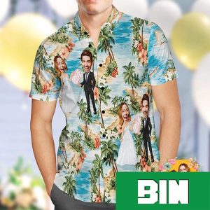 Custom Hawaiian Shirt Personalized Best Wedding Gift Summer 2023 Hawaiian Shirt