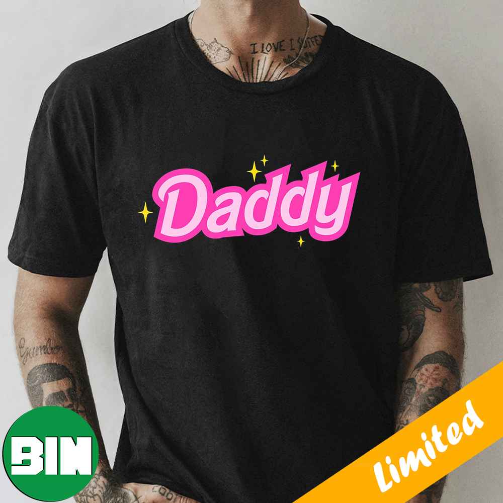 Daddy Barbie Sparkles Happy Father's Day 2023 Gifts T-Shirt